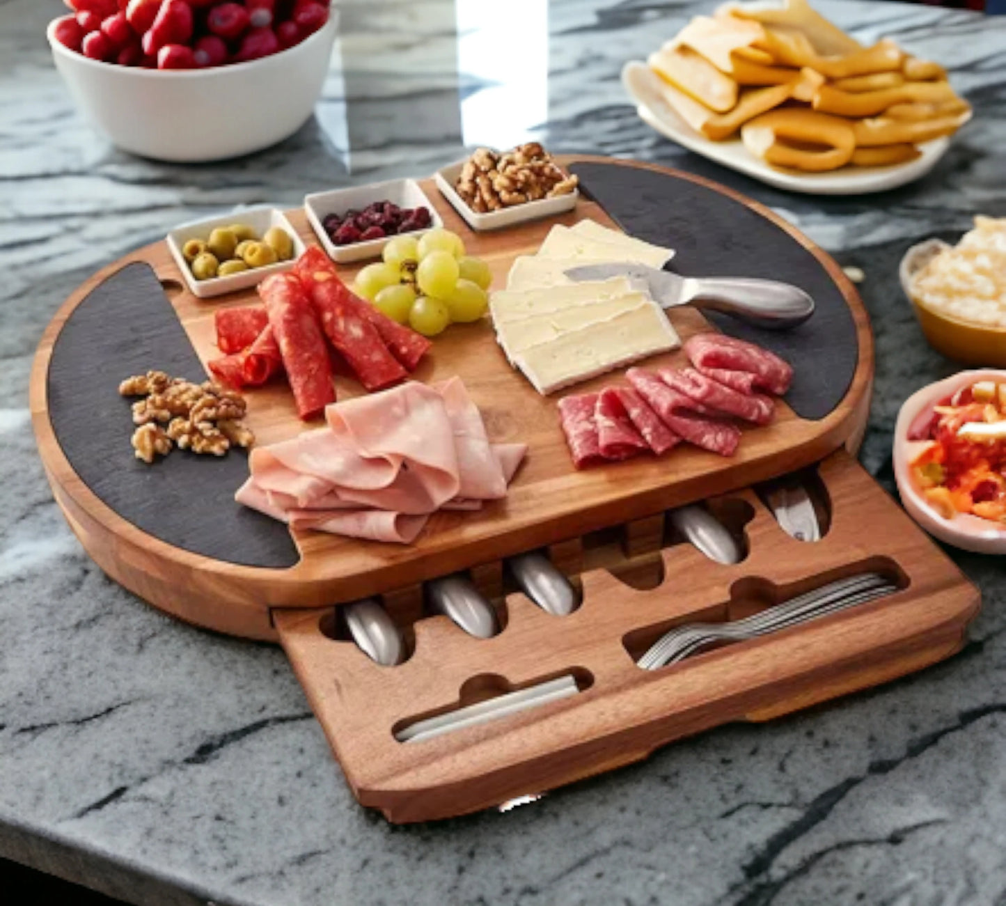 Premium Acacia Charcuterie Board